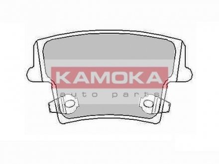 Тормозные колодки, дисковый тормоз (набор) KAMOKA JQ101132