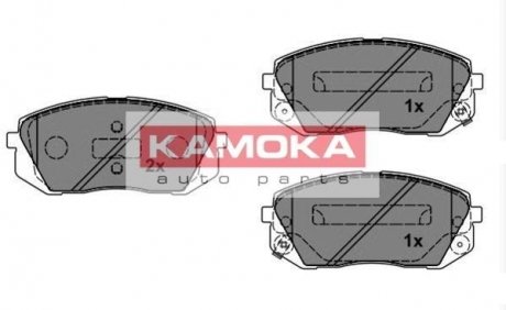 Тормозные колодки, дисковый тормоз (набор) KAMOKA JQ101149