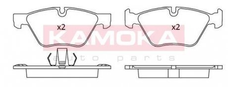 Гальмiвнi колодки дисковi BMW 5 (F10/F11) 10- KAMOKA JQ101175