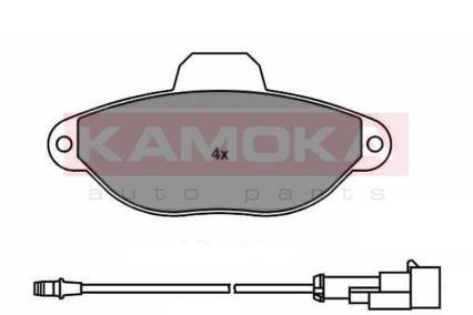 Гальмівні колодки, дискове гальмо (набір) KAMOKA JQ1011850