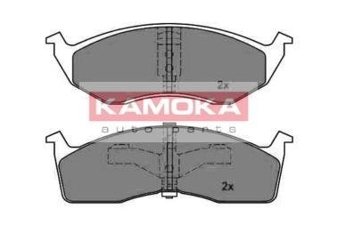 Тормозные колодки, дисковый тормоз (набор) KAMOKA JQ1012196 (фото 1)