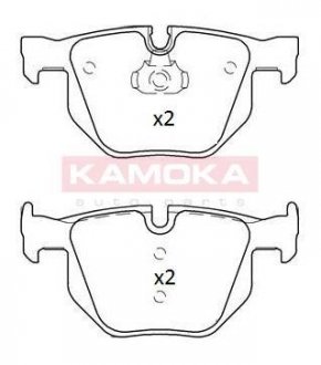 Гальмiвнi колодки дисковi BMW X5 (E70/F15) 07-/X6 (E71) 08- KAMOKA JQ101223 (фото 1)