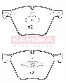 Гальмiвнi колодки дисковi BMW 5 GT 09-/7 08-/X5 10-/X6 08- KAMOKA JQ101245