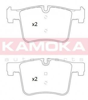 Комплект гальмівних колодок передній KAMOKA JQ101249