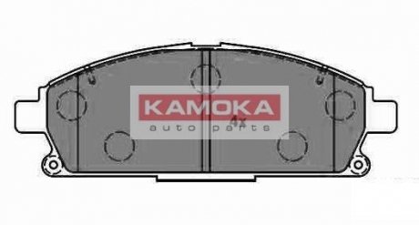 Гальмівні колодки, дискове гальмо (набір) KAMOKA JQ1012526