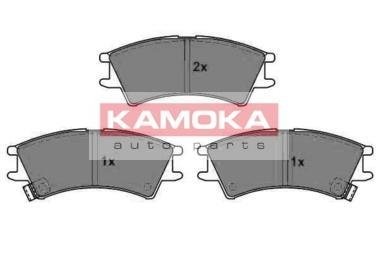 Тормозные колодки, дисковый тормоз (набор) KAMOKA JQ1012652