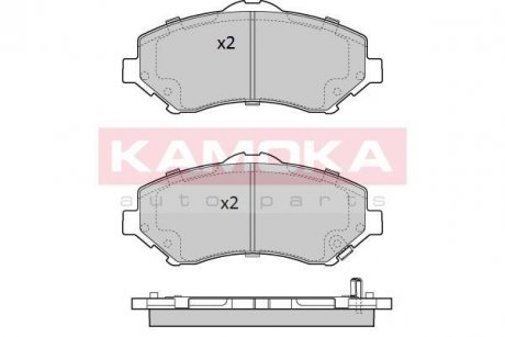 Комплект передних тормозных колодок. KAMOKA JQ101274