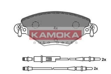 Тормозные колодки, дисковые.) KAMOKA JQ1012822