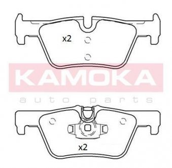 Колодки тормозные дисковые KAMOKA JQ101295