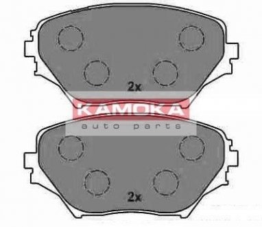 Тормозные колодки, дисковый тормоз (набор) KAMOKA JQ1013028