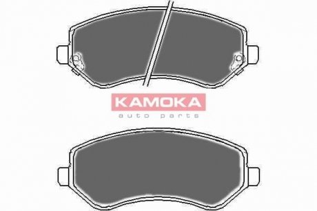 Тормозные колодки, дисковый тормоз (набор) KAMOKA JQ1013152