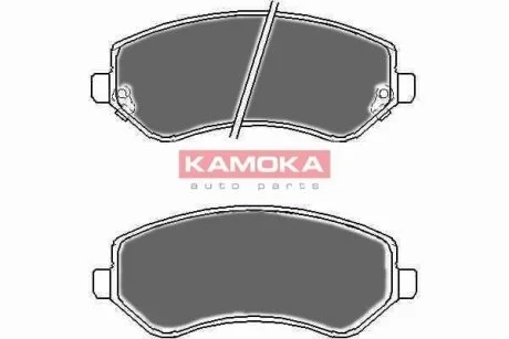 Гальмівні колодки, дискове гальмо (набір) KAMOKA JQ1013152