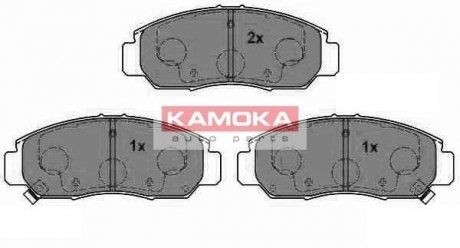 Тормозные колодки, дисковый тормоз (набор) KAMOKA JQ1013338