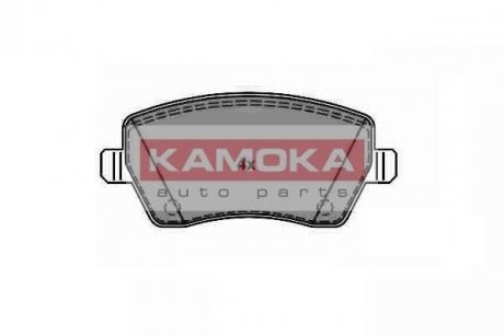 Тормозные колодки, дисковый тормоз (набор) KAMOKA JQ1013398 (фото 1)