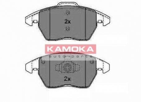 Тормозные колодки, дисковый тормоз (набор) KAMOKA JQ1013456