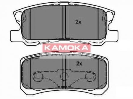 Тормозные колодки, дисковый тормоз (набор) KAMOKA JQ1013678