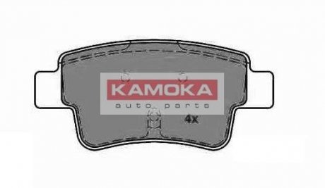 Гальмівні колодки, дискове гальмо (набір) KAMOKA JQ1013716