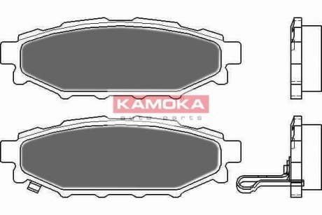 Тормозные колодки, дисковый тормоз (набор) KAMOKA JQ1013894