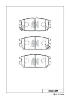 Автозапчасть KASHIYAMA D6049M