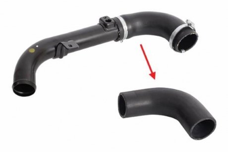 Патрубок інтеркулера C-MAX (DM2) 1.8 TDCi 07-10, FOCUS II 1.8 TDCi 05-12 Kautek FD-TH008
