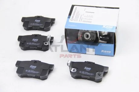 Колодки тормозные задние (14.8 мм) (система AKEBONO) Honda Accord CR-V 01- KAVO KBP-2009