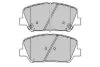 Колодки гальмівні (передні) Hyundai i30/Veloster/Kia Ceed/Optima 11- PARTS KAVO KBP3060 (фото 1)