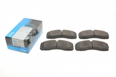 Фото комплект гальмівних колодок PARTS KAVO KBP-6598 Комплект гальмівних колодок PARTS KAVO KBP-6598
