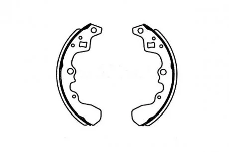 Brake Shoe Kit PARTS KAVO KBS8910