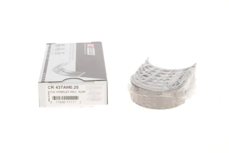 Вкладиши шатунні Audi/VW 1.6-1.9D/2.0 0,25M King CR437AM 0.25
