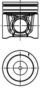Поршень KOLBENSCHMIDT 40040600