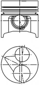 Поршень KOLBENSCHMIDT 40410620 (фото 1)