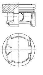 TЈOK OPEL 73,65 KOLBENSCHMIDT 41006610