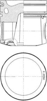 Поршень KOLBENSCHMIDT 41082620