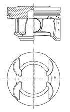 Поршень KOLBENSCHMIDT 41492610