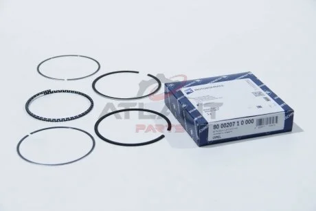 Кільця поршневі, комплект на 1 циліндр OPEL Ascona Kolbenschmidt 800020710000