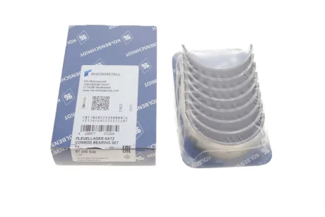 Комплект подшипника скольжения коленчатого вала Kolbenschmidt 87200640