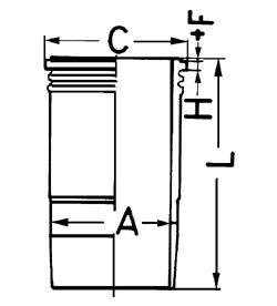 Гильза цилиндра KOLBENSCHMIDT 89389110