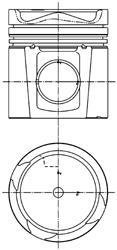 Поршень KOLBENSCHMIDT 99985600
