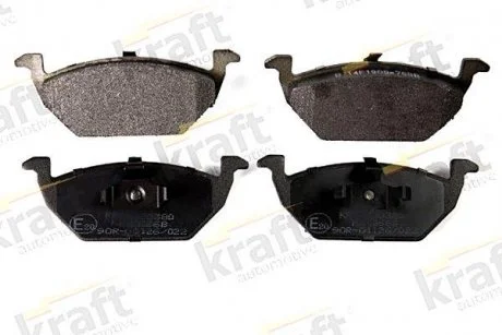 Тормозные колодки передние (без датчика) (19.8 мм) (система ATE) VAG 98- KRAFT 6000380