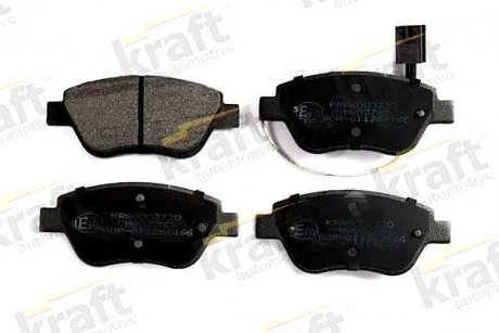 Комплект гальмівних накладок, дискове гальмо KRAFT 6003320