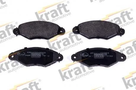 Колодки тормозные передние дисковые KRAFT 6006060