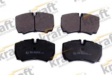 Колодки гальмівні дискові задні, комплект KRAFT 6019010