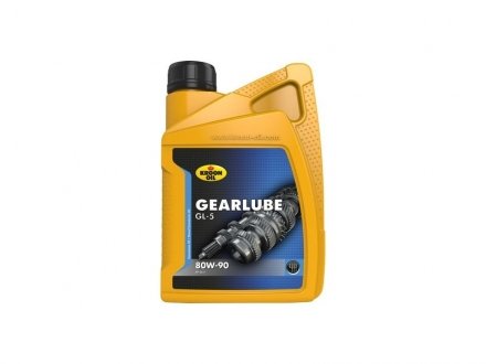 Олива трансмісійна GEARLUBE GL-5 80W-90 1л KROON OIL 01206