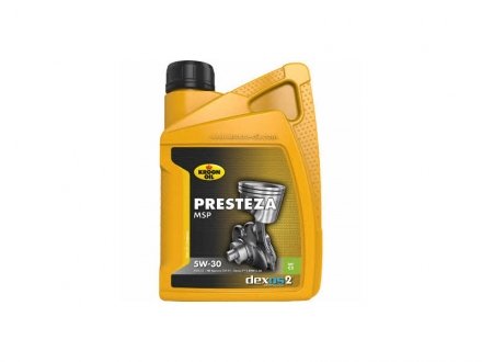 Фото масло моторное Presteza MSP 5W-30 (1 л) KROON OIL 33228 Масло моторное Presteza MSP 5W-30 (1 л) KROON OIL 33228