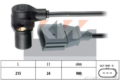 Датчик коленвала KW 453241