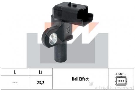 Датчик положення розподільчого валу KW 453332