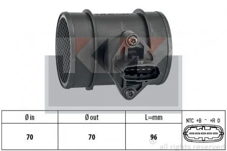 Витратомір повітря KW 491 264