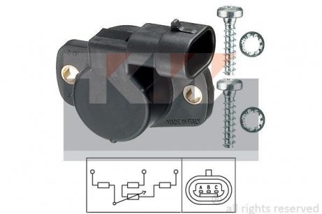 Датчик положення дроссельної заслінки KW 495093 (фото 1)
