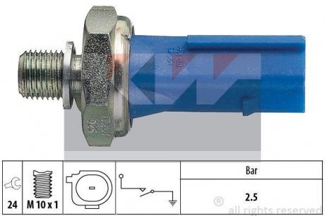 Датчик тиску мастила KW 500192