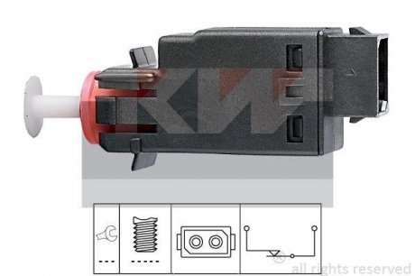 Выключатель света заднего хода KW 510058